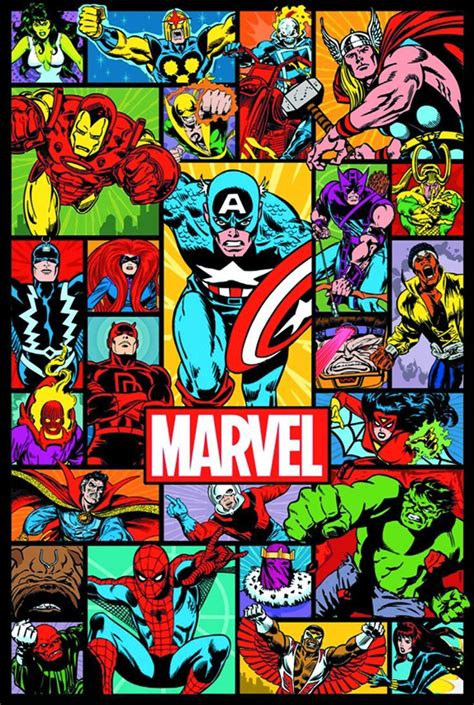 Marvel Poster Marvel Comics Vintage Marvel Posters Marvel Superhero