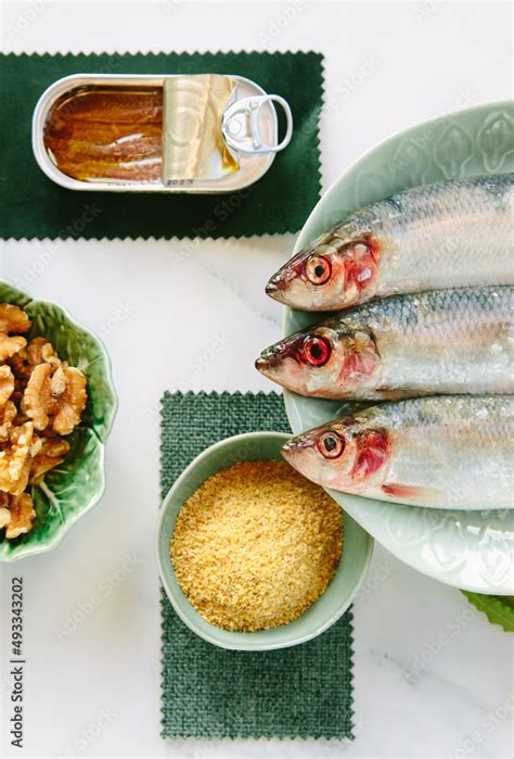 Foods rich in Omega 3. Stock Photo | Adobe Stock