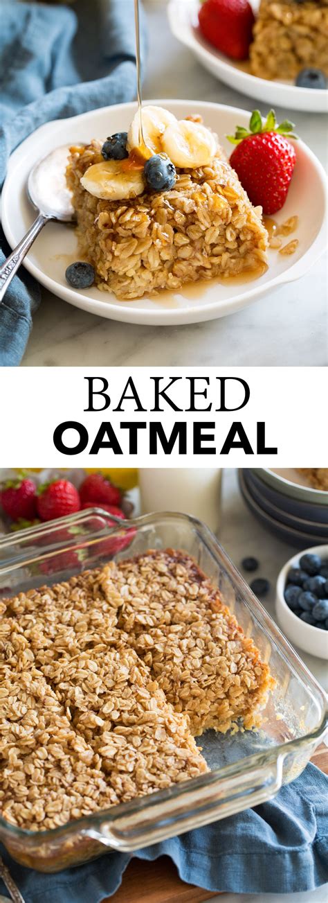 Baked Oatmeal This Delicious Breakfast Is Made With Nutritious Oats