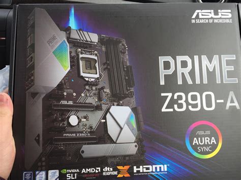 New Board Prime Z390a Asus Rpcmasterrace