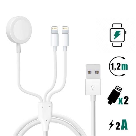 Câble Apple Lightning Vers Usb Charge Synchronisation Français