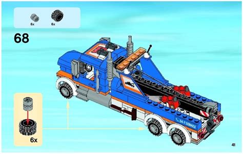 LEGO Instructions For Set 60056 Tow Truck City Great Vehicles