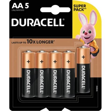 Duracell Basic Szt Baterie Aa Lr Niskie Ceny I Opinie W Media