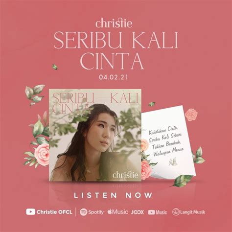 Christie Rilis Single Seribu Kali Cinta Dalam Debutnya Di Dunia Musik Tanah Air