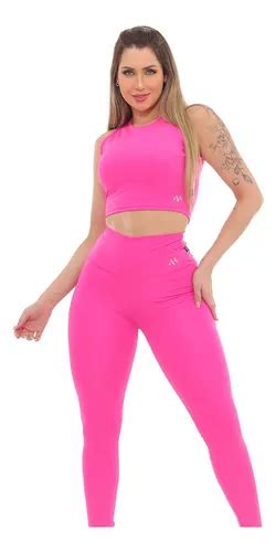 Conjunto Zero Transparencia Fitness Legging Cropped Academia Mercadolivre