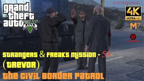 GTA V PS4 4K The Civil Border Patrol Strangers Freaks Mission