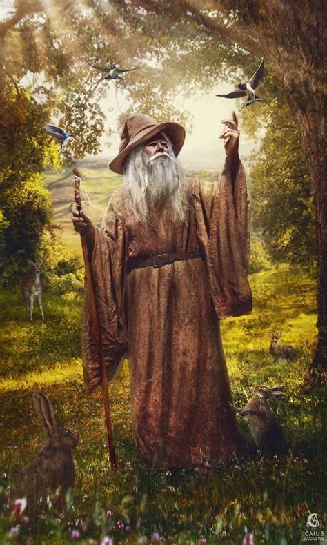 Radagast, The Brown - by me - 2022 : r/FantasyArt