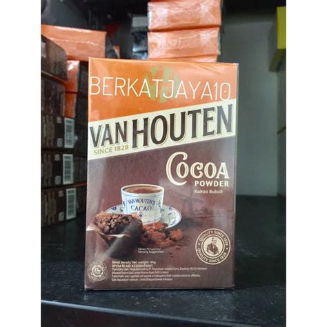 Jual VAN HOUTEN COKLAT BUBUK 45 Gram Cocoa Powder Murah Shopee Indonesia