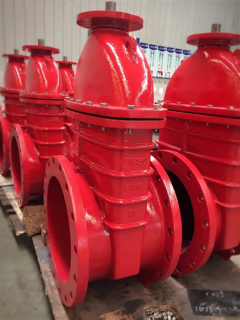 300psi Awwa C509 Flange Resilient Seated Gate Valve China Gate Valve