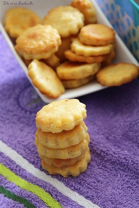 Sablés au parmesan aux jaunes d œufs Recette de Lolo et sa