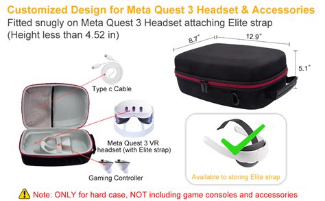 Amazon Xingfudao Case For Meta Quest Vr Headset Gaming Console