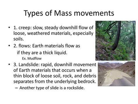 Chapter 8 Mass Movements Wind And Glaciers Ppt Download