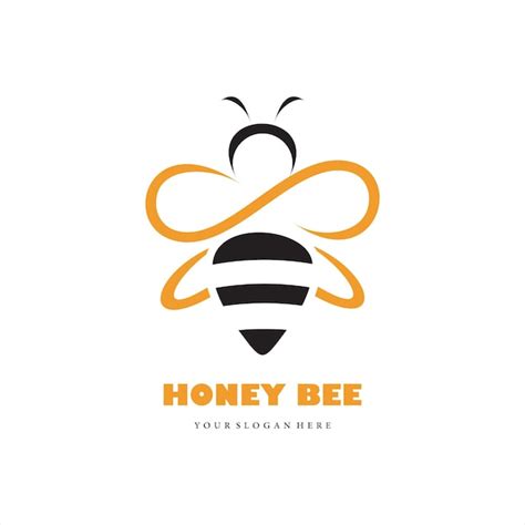 Premium Vector Modern Bee Logo Design