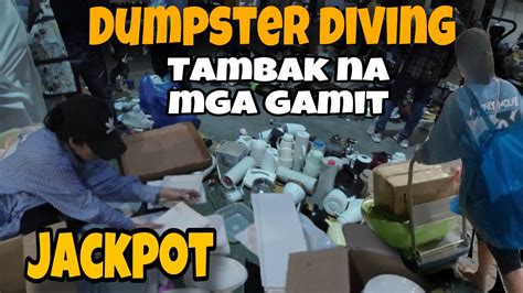 GRABE MGA MAMAHALIN ITO TAPON LANG NILA DUMPSTER DIVING YouTube