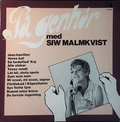 Siw Malmkvist - På Genhør Med Siw Malmkvist (Vinyl) | Discogs