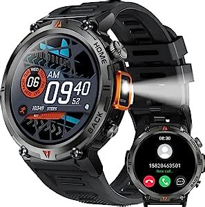 Amazon Military Smart Watch For Men With LED Flashlight 1 45