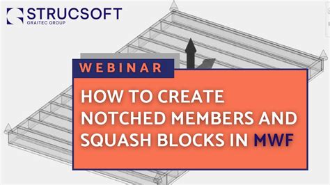 Floor Framing How To Create Notched Members And Squash Blocks Youtube