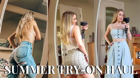 Summer Try On Clothing Haul 2019 Youtube