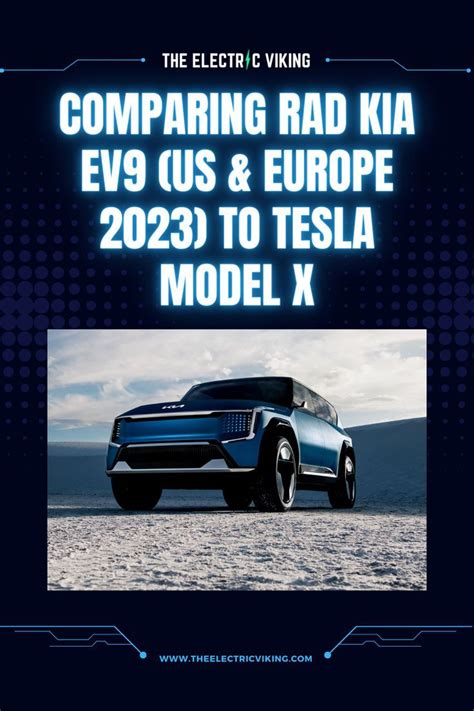 Ev Evnews Electricvehicles Comparing Rad Kia Ev9 Us And Europe 2023