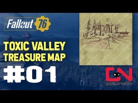 Fallout Toxic Valley Treasure Map Location Youtube