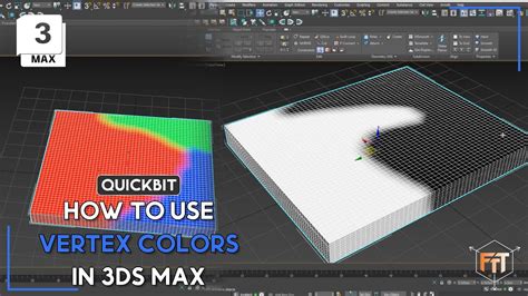 Quickbit Vertex Colors In 3ds Max Youtube