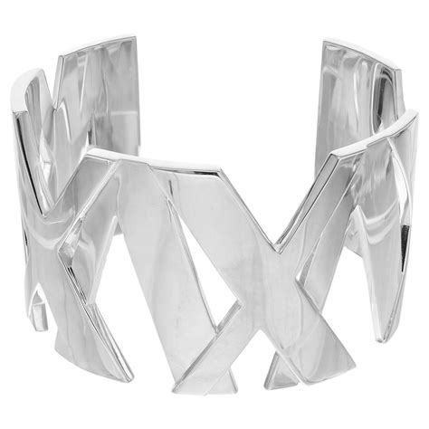 Tiffany Sterling Silver Cuff Bracelet Presented By Carol Marks At 1stdibs