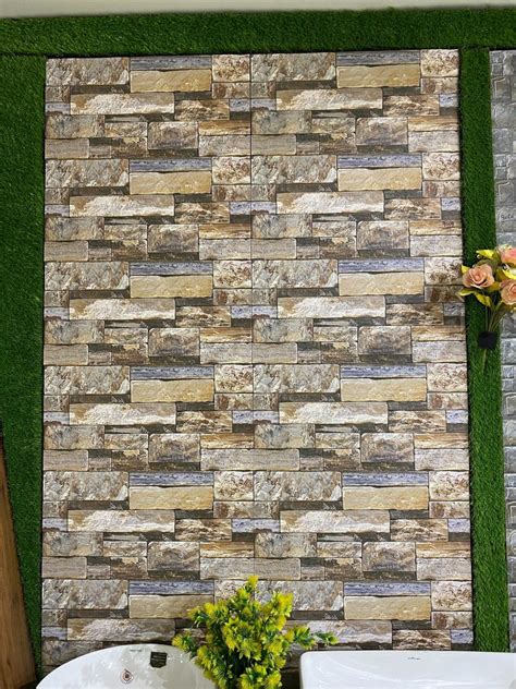 Matte Ceramic Elevation Wall Tile Size X Feet X Mm At Best