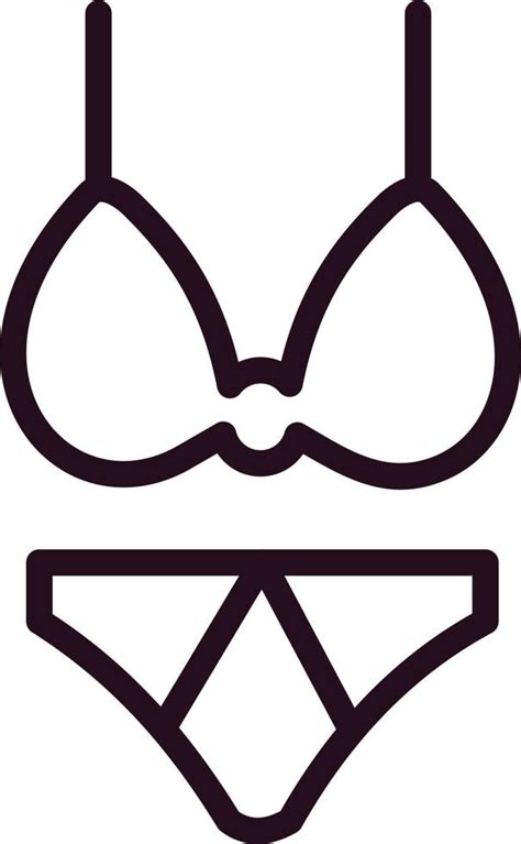 Bikini Vector Icon 19779341 Vector Art At Vecteezy