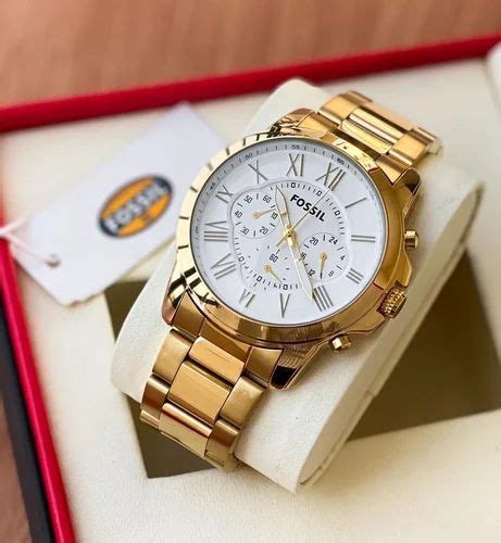 Fossil Gold Watch Mens Discount