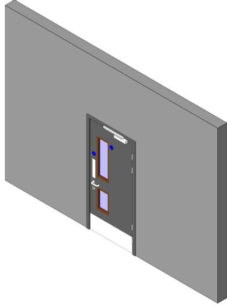 Healthcare Range Lift Lobby Doorset Bridgman IBC Ltd NBS BIM Library