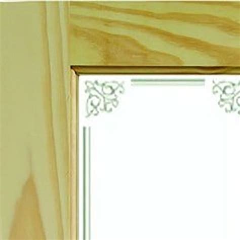 Xl Joinery Victorian Unfinished Pine Decorative Glazed Internal Door Door Superstore®