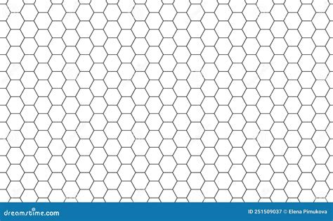 Hexagon Honeycomb Seamless Pattern Honeycomb Grid Seamless Texture