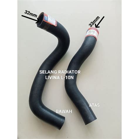 Jual Selang Radiator Livina L N Atas Bawah Harga Pcs Shopee Indonesia