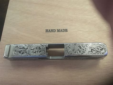 Custom Engraved Glock Slides