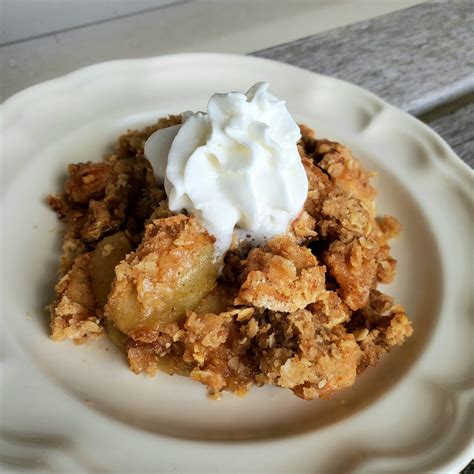 Grandma S Old Fashioned Apple Crisp Allrecipes