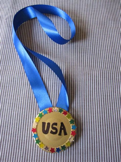 Olympic Gold Medal Craft For Kidsor A Diy Award Medal Teachers Can