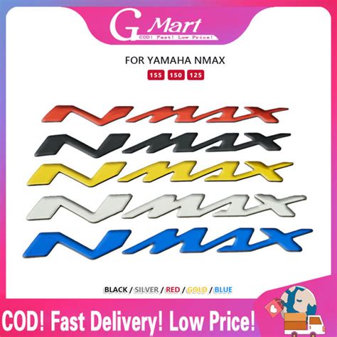 2pcs For Yamaha Nmax155 125 Motorcycle Decals Stickers Emblem Badge 3d