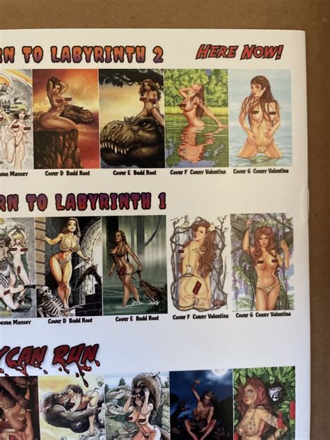 Cavewoman Return To Labyrinth Nm Conny Valentina Ltd Coa Risqu