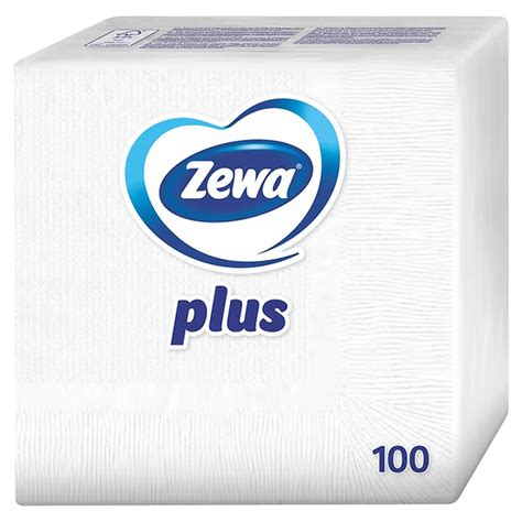 Салфетки Zewa Plus Бели 33х33 с цена от 3.49 лв. - eBag.bg