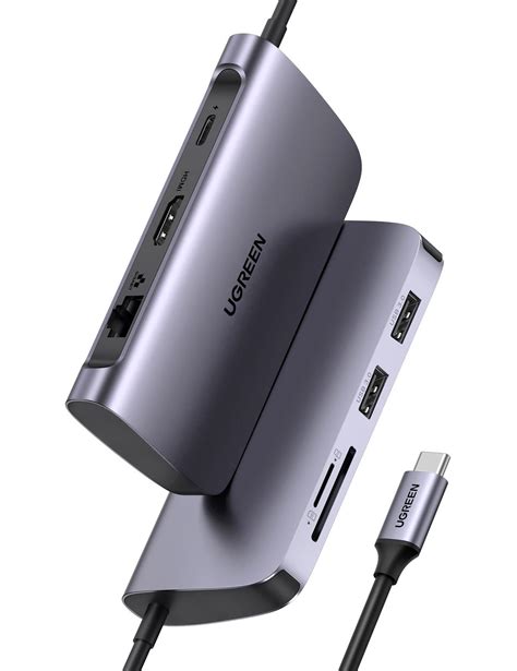 Adapteris Ugreen W Cm Usb C Pd Hub W X Usb A Hdmi K