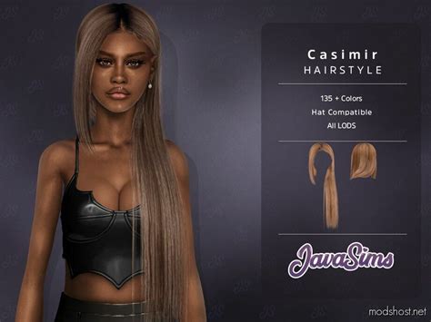 Casimir Hairstyle Sims 4 Mod ModsHost