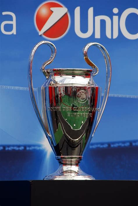 Uefa Champions League Trophy Editorial Stock Photo Image Of Europe