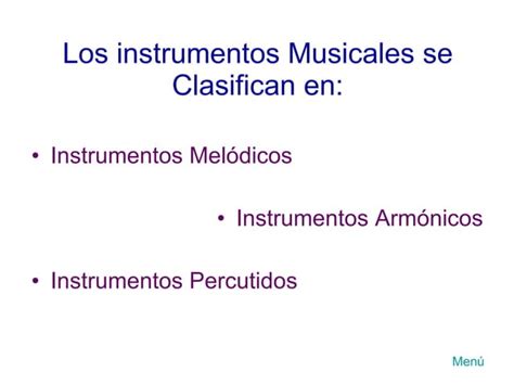 Conociendo Los Instrumentos Musicales Ppt