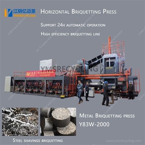 Horizontal Metal Turnings Briquetting Press At Best Price In New Delhi