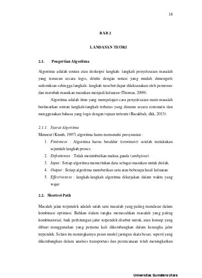 Analisis Dan Perbandingan Algoritma L Queue Dan Algoritma Floyd Dalam