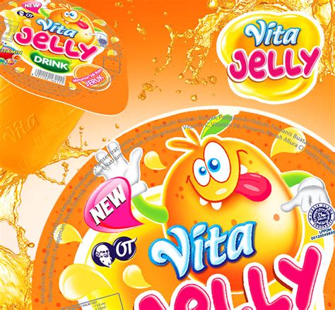 Vita Jelly Drink Branding Packaging Design By Hendra Wijaya At