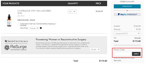 SkinCeuticals Promo Coupon Codes August 2021