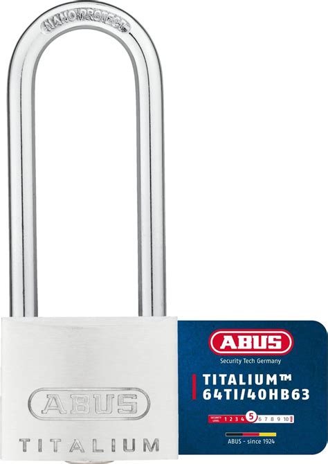 Abus Cadenas Titalium Ti Hb Anse Haute Cadenas Pour Cave