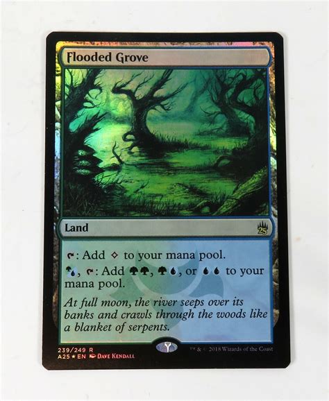 Mtg Foil Flooded Grove Masters 25 Nm Mint Free Shipping 25 Ebay