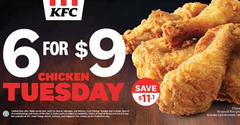 Kfc Offering Pcs Chicken For Means You Pay Only Pc Every